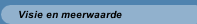 Visie en meerwaarde